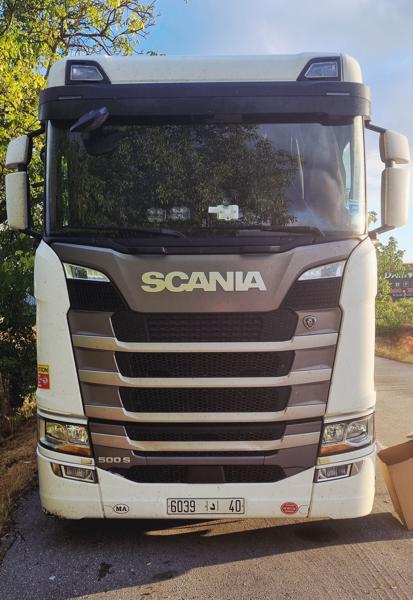 Morocco seen in Nová Dubnica, Slovakia. Photo taken on 07.07.2025. 40 = Tangier-Assilah Prefecture. The driver was really friendly, although he didn't speak English. He was able to speak spanish, but I can't say a word in that language.