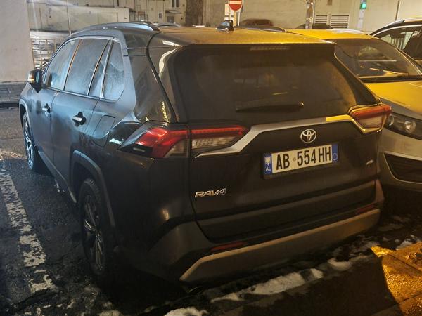 Albania spotted in Bratislava, Slovakia. Photo taken on 24.11.2025. Funny to see different car than Mercedes from Albania haha.