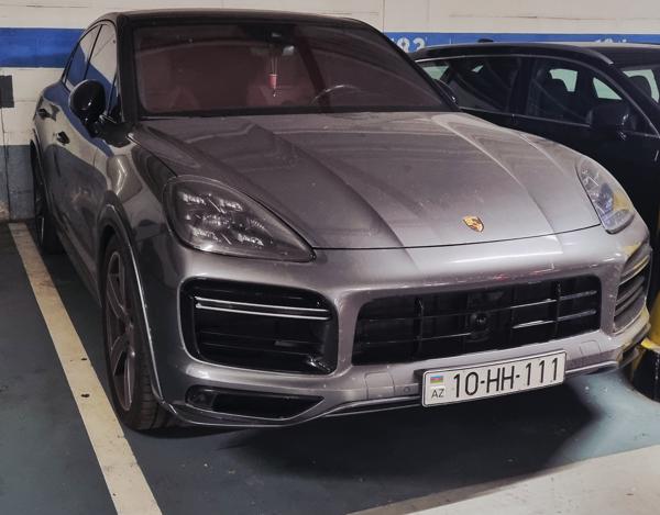 Azerbaijan spotted in Bratislava, Slovakia. 10 = Baku City. Photo taken on 27.10.2025.