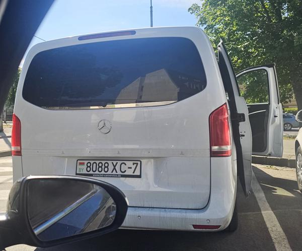 Belarus spotted in Trenčín, Slovakia. 7 = Minsk City. Photo taken on 09.05.2026.
