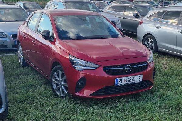 Pula, Croatia plate spotted in Trenčín, Slovakia. Photo taken on 11.07.2025.