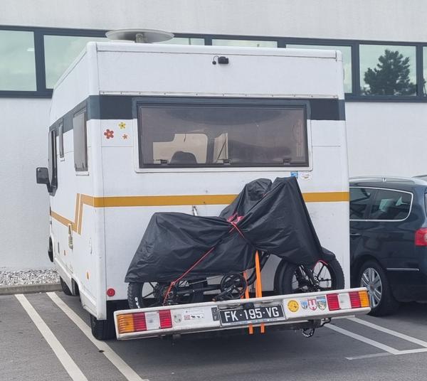 France oldtimer plate spotted in Koper, Slovenia. Photo taken on 26.07.2025.