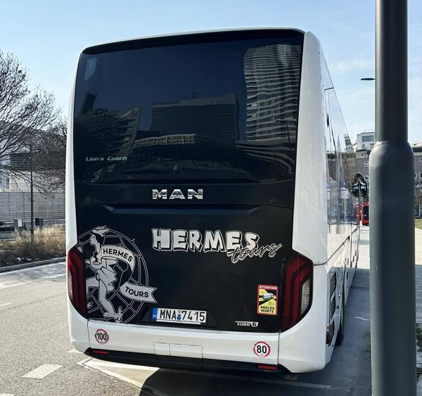 Greece spotted in Bratislava, Slovakia. MN = Kozani. Photo taken on 01.03.2026.