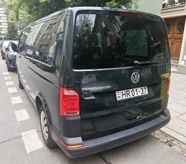 Hungary army license plate seen in Krakow, Poland. Photo taken on 08.05.2026.