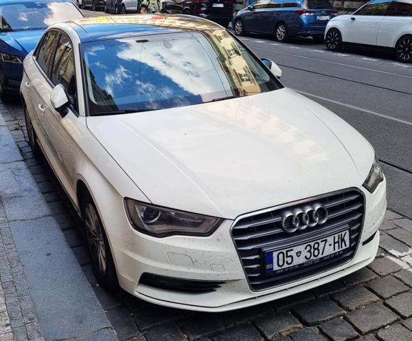 Kosovo spotted in Prague, Czech Republic. 05 = Ferizaj. Photo taken on 05.07.2025.