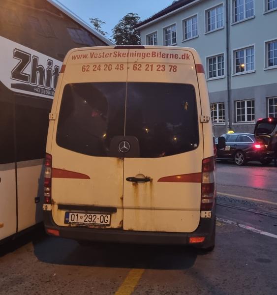 Kosovo spotted in Ljubljana, Slovenia. 01 = Pristina. Photo taken on 26.07.2025.