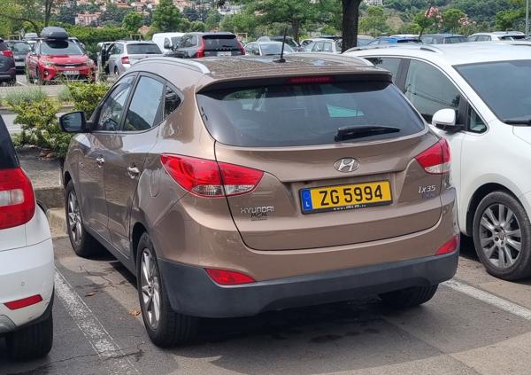 Luxembourg spotted in Koper, Slovenia. Photo taken on 26.07.2025.