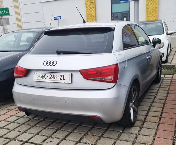 Netherlands export plate spotted in Parndorf, Austria. Photo taken on 06.12.2025.