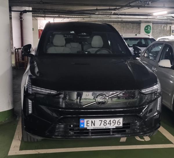 Norway spotted in Prague, Czech Republic. EN = Electric vehicles. Photo taken on 05.07.2025.