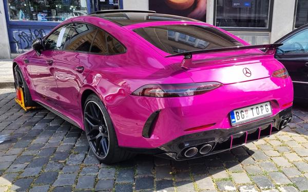 Belgrade, Serbia vanity plate spotted in Prague, Czech Republic. Photo taken on 05.07.2025.