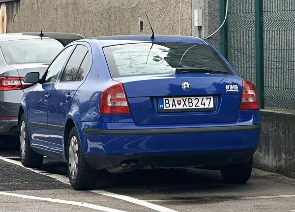 Bratislava, Slovakia seen in Bratislava, Slovakia. Photo taken on 16.03.2026. My second photo of this type. It was a special registration format for government vehicles.
