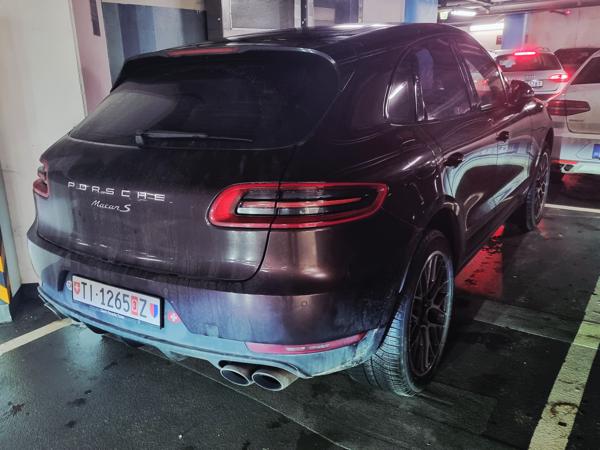 Ticino, Switzerland spotted in Bratislava, Slovakia. Z = Vehicles without paid duty. Photo taken on 23.12.2025.