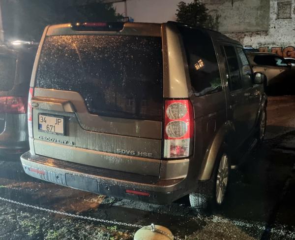 Turkey spotted in Ljubljana, Slovenia. 34 = Istanbul. Photo taken on 26.07.2025.