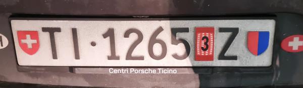 Ticino, Switzerland spotted in Bratislava, Slovakia. Z = Vehicles without paid duty. Photo taken on 23.12.2025. Close-up photo of the rear plate.